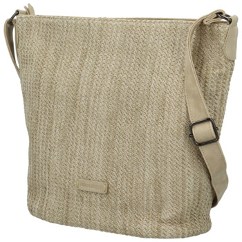 Dámska crossbody kabelka béžová - Enrico Benetti Hanila