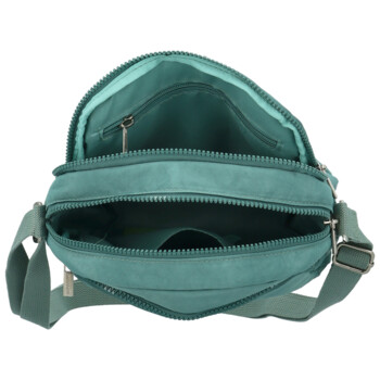 Dámska crossbody kabelka tyrkysová - Enrico Benetti Garika
