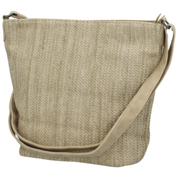Dámska crossbody kabelka béžová - Enrico Benetti Hanila