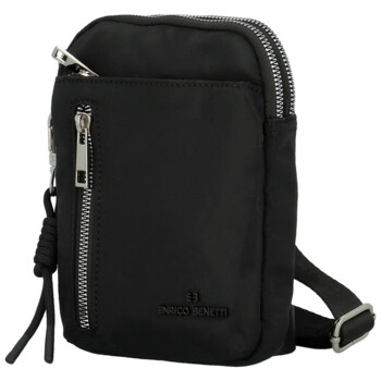 Dámska crossbody kabelka čierna - Enrico Benetti Kiera