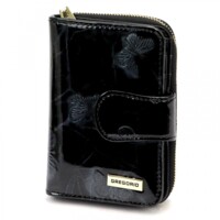 Dámska kožená peňaženka čierna - Gregorio Allis