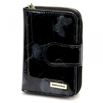 Dámska kožená peňaženka čierna - Gregorio Allis
