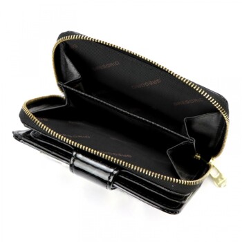 Dámska kožená peňaženka čierna - Gregorio Allis