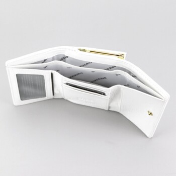 Dámska kožená peňaženka biela - Gregorio Oxana