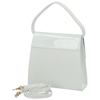 Dámska spoločenská kabelka biela - Delami Dismass new