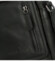 Pánska kožená crossbody taška čierna - Greenwood Olivier