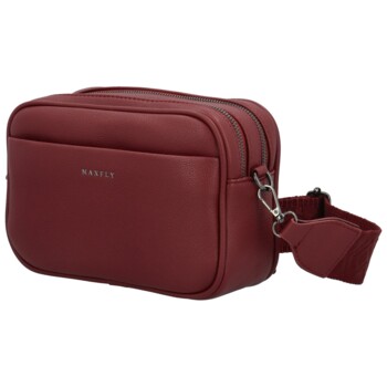 Dámska crossbody kabelka vínová - MaxFly Merita