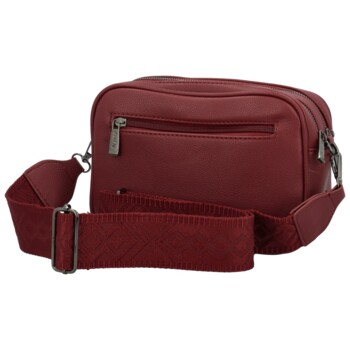 Dámska crossbody kabelka vínová - MaxFly Merita
