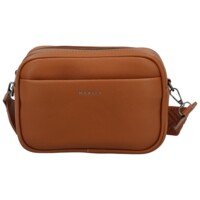 Dámska crossbody kabelka koňaková hnedá - MaxFly Merita