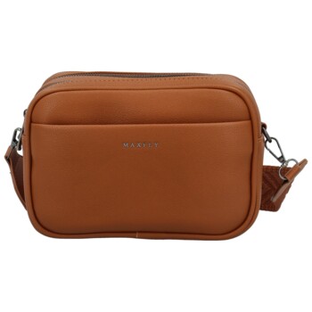 Dámska crossbody kabelka koňaková hnedá - MaxFly Merita