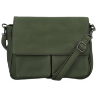 Dámska crossbody kabelka tmavo zelená - Firenze Samira