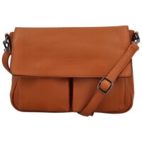 Dámska crossbody kabelka hnedá - Firenze Samira