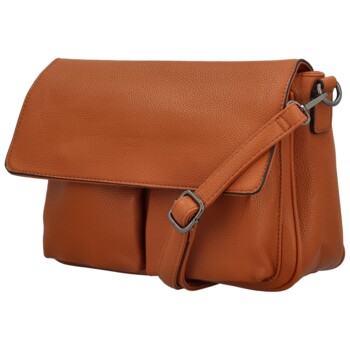 Dámska crossbody kabelka hnedá - Firenze Samira
