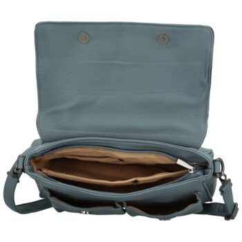 Dámska crossbody kabelka džínsovo modrá - Firenze Samira