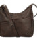 Dámska crossbody kabelka coffee - Firenze Ricco