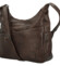 Dámska crossbody kabelka coffee - Firenze Ricco