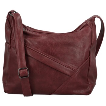 Dámska crossbody kabelka vínová - Firenze Wieke