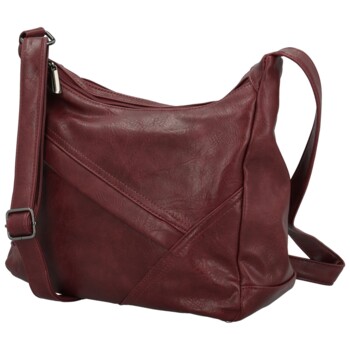 Dámska crossbody kabelka vínová - Firenze Wieke
