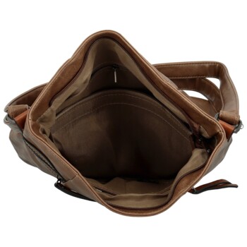 Dámska crossbody kabelka khaki - Firenze Jamia