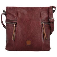 Dámska crossbody kabelka vínová - Firenze Jamia