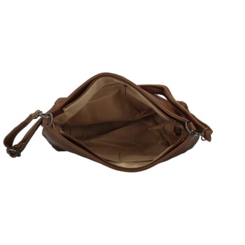 Dámska crossbody kabelka tmavo hnedá - Firenze Renagi