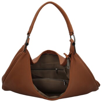 Dámska kabelka na rameno hnedá - Firenze Relli