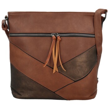 Dámska crossbody kabelka hnedá - Firenze Rishi