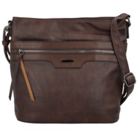 Dámska crossbody kabelka coffee - Firenze Shira