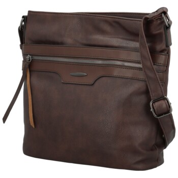 Dámska crossbody kabelka coffee - Firenze Shira
