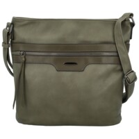 Dámska crossbody kabelka tmavo zelená - Firenze Shira