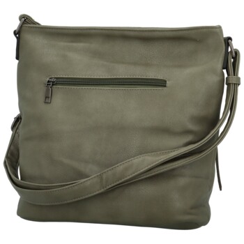Dámska crossbody kabelka tmavo zelená - Firenze Shira