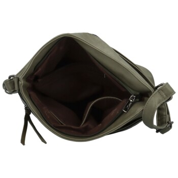 Dámska crossbody kabelka tmavo zelená - Firenze Shira