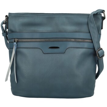 Dámska crossbody kabelka džínsovo modrá - Firenze Shira