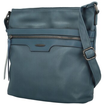 Dámska crossbody kabelka džínsovo modrá - Firenze Shira