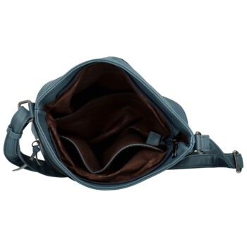 Dámska crossbody kabelka džínsovo modrá - Firenze Shira