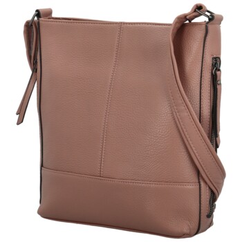 Dámska crossbody kabelka staroružová - Firenze Rosalie