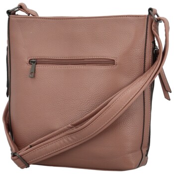 Dámska crossbody kabelka staroružová - Firenze Rosalie