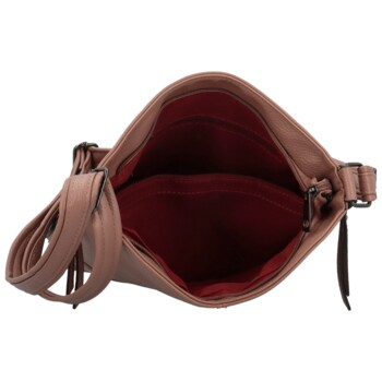 Dámska crossbody kabelka staroružová - Firenze Rosalie
