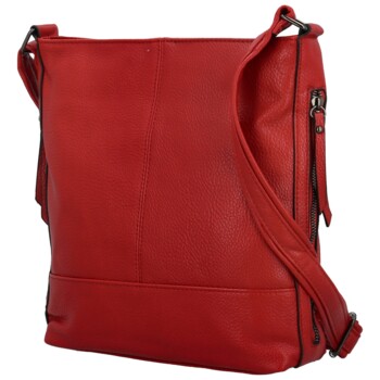 Dámska crossbody kabelka červená - Firenze Rosalie