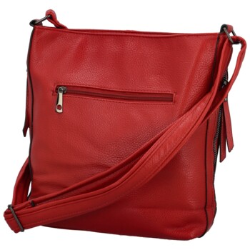 Dámska crossbody kabelka červená - Firenze Rosalie