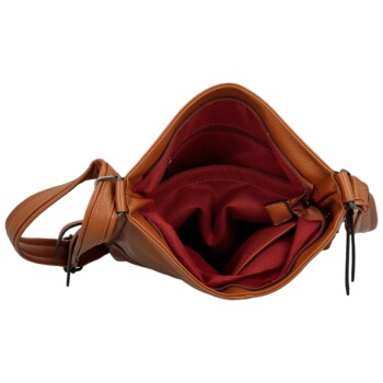 Dámska crossbody kabelka hnedá - Firenze Rosalie