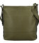 Dámska crossbody kabelka tmavo zelená - Firenze Rosalie