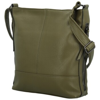 Dámska crossbody kabelka tmavo zelená - Firenze Rosalie