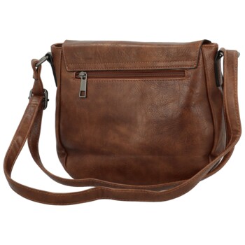 Dámska crossbody kabelka kávovo hnedá - Firenze Maiami