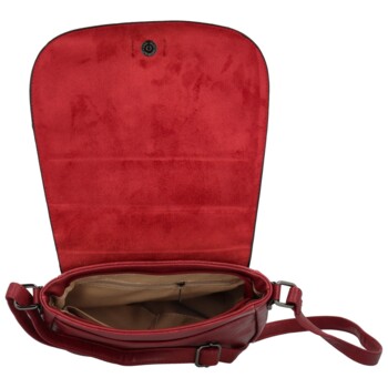 Dámska crossbody kabelka červená - Firenze Maiami