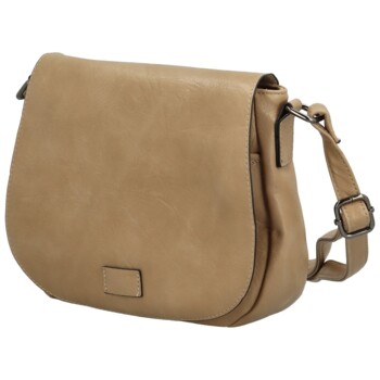 Dámska crossbody kabelka tmavo béžová - Firenze Maiami