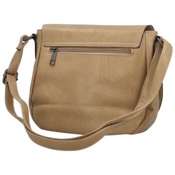 Dámska crossbody kabelka tmavo béžová - Firenze Maiami