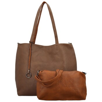 Dámsky set kabeliek khaki/hnedý - MaxFly Areti