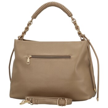 Dámska kabelka do ruky taupe - MaxFly Eugenie