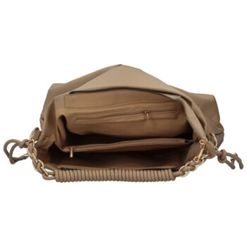 Dámska kabelka do ruky taupe - MaxFly Eugenie